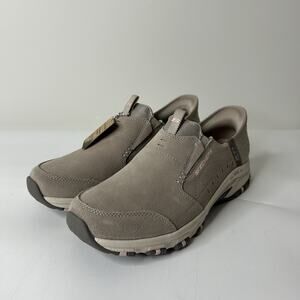 Skechers Sunapee Trail Hiking Women’s 8.5 Slip Ins Hillcrest Shoes Taupe